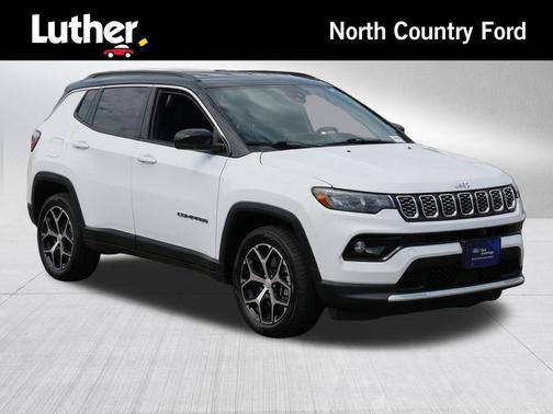 Bright White Clearcoat 2024 Jeep Compass Limited