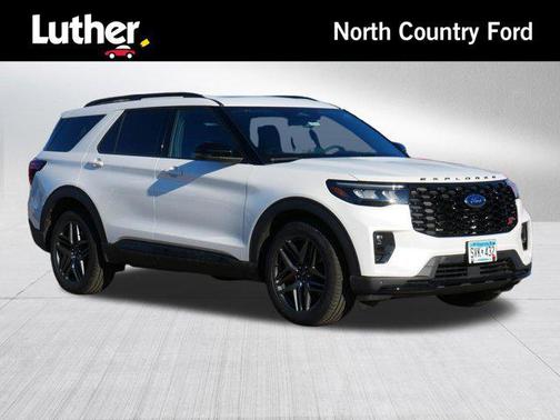 Star White Metallic Tri-Coat 2026 Ford Explorer ST