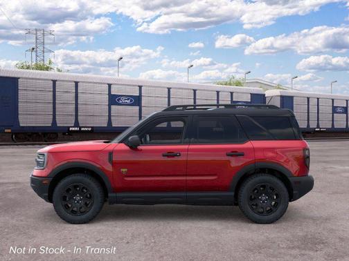 Ruby Red Metallic Tinted Clearcoat 2026 Ford Bronco Sport Badlands
