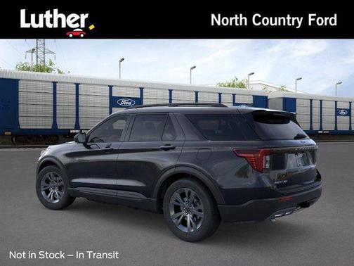 Agate Black Metallic 2026 Ford Explorer Active
