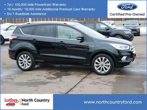 Shadow Black 2018 Ford Escape Titanium