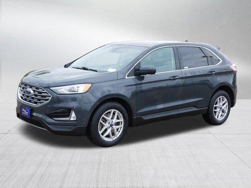 Lithium Gray 2021 Ford Edge SEL
