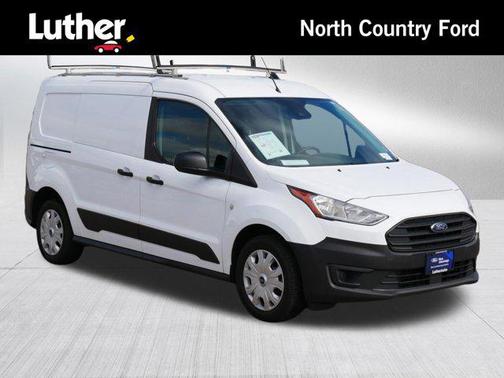 Frozen White 2020 Ford Transit Connect XL Cargo Van