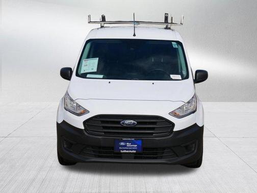 Frozen White 2020 Ford Transit Connect XL Cargo Van