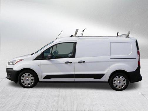 Frozen White 2020 Ford Transit Connect XL Cargo Van