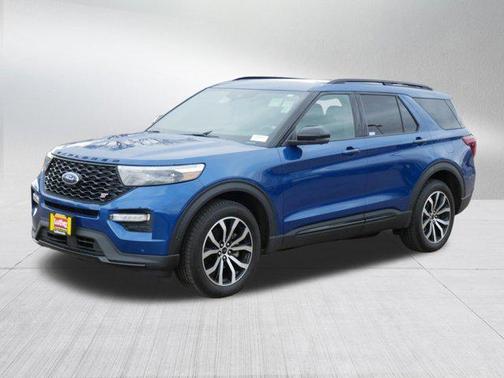 Atlas Blue Metallic 2020 Ford Explorer ST