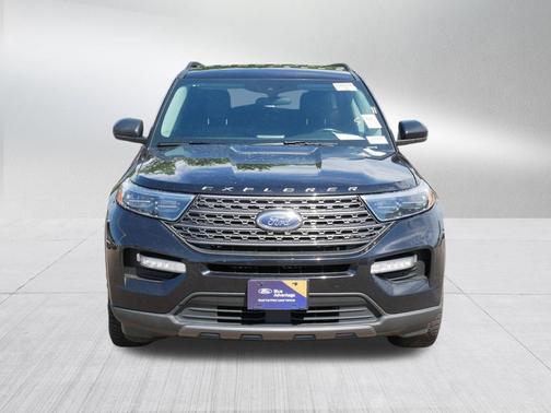 Agate Black Metallic 2023 Ford Explorer XLT