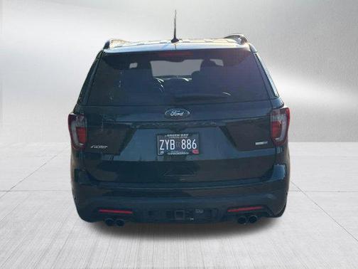 Shadow Black 2018 Ford Explorer Sport