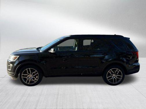 Shadow Black 2018 Ford Explorer Sport
