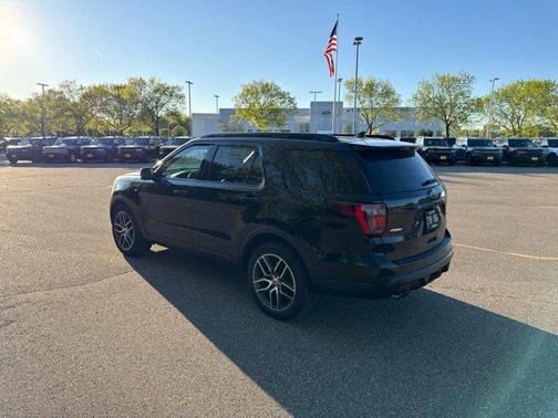 Shadow Black 2018 Ford Explorer Sport