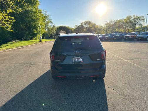 Shadow Black 2018 Ford Explorer Sport