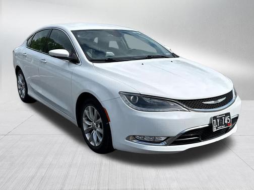 Bright White Clearcoat 2015 Chrysler 200 C
