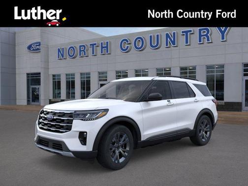 Star White Metallic Tri-Coat 2026 Ford Explorer Active