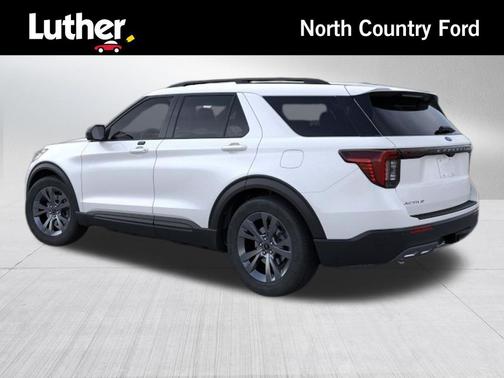 Star White Metallic Tri-Coat 2026 Ford Explorer Active