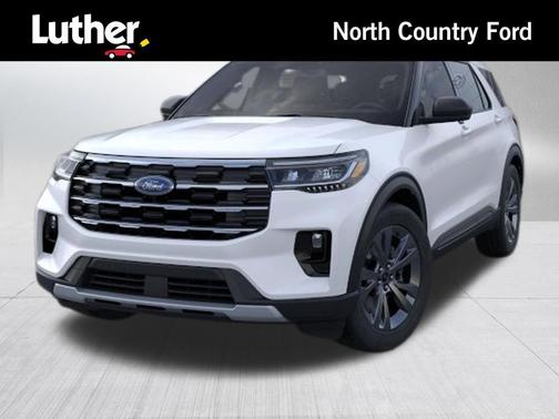 Star White Metallic Tri-Coat 2026 Ford Explorer Active