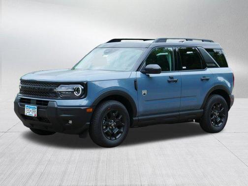Azure Gray Metallic Tri-Coat 2025 Ford Bronco Sport Big Bend