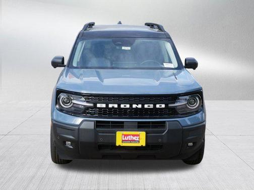 Azure Gray Metallic Tri-Coat 2025 Ford Bronco Sport Outer Banks