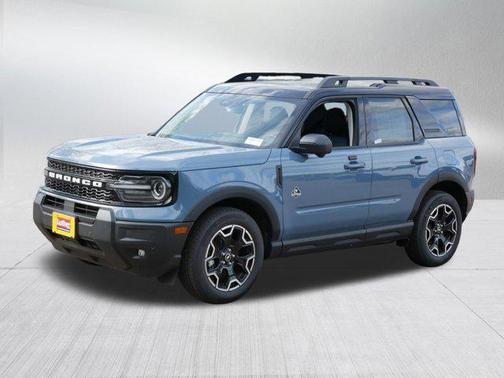 Azure Gray Metallic Tri-Coat 2025 Ford Bronco Sport Outer Banks