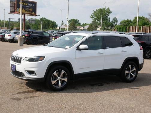 Bright White Clearcoat 2019 Jeep Cherokee Limited