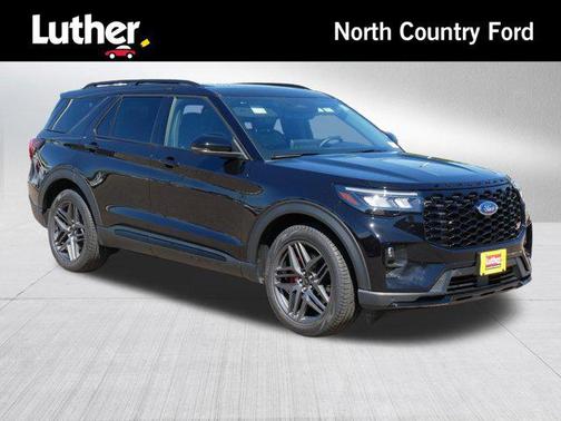 Agate Black Metallic 2025 Ford Explorer ST