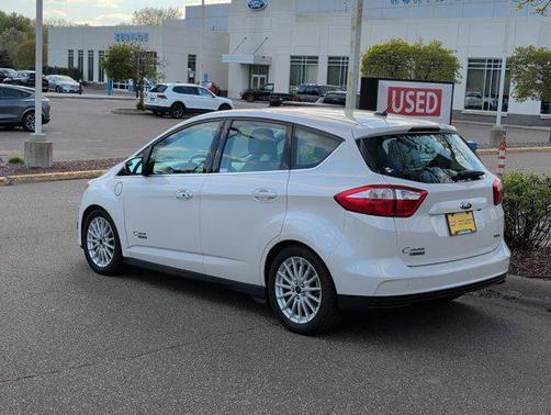 White Platinum Metallic Tri-Coat 2014 Ford C-Max Energi SEL