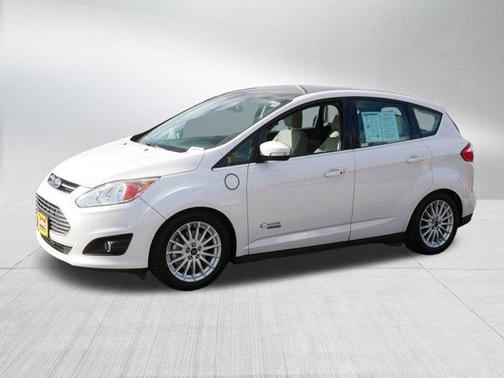 White Platinum Metallic Tri-Coat 2014 Ford C-Max Energi SEL