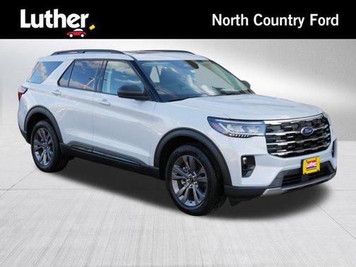 Space White Metallic 2026 Ford Explorer Active
