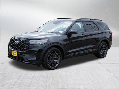 Agate Black Metallic 2025 Ford Explorer ST