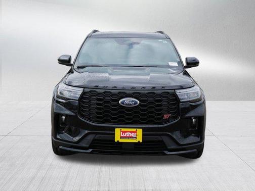 Agate Black Metallic 2025 Ford Explorer ST