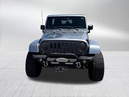 Billet Silver Metallic Clearcoat 2017 Jeep Wrangler Unlimited Freedom 4x4