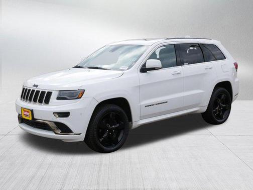 Bright White Clearcoat 2015 Jeep Grand Cherokee High Altitude