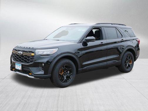 Agate Black Metallic 2026 Ford Explorer Tremor
