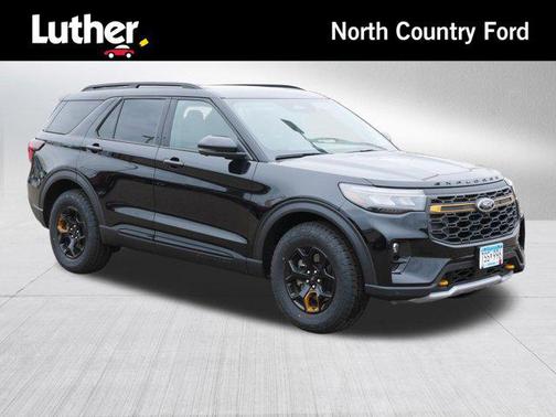 Agate Black Metallic 2026 Ford Explorer Tremor
