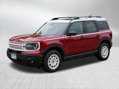 Ruby Red Metallic Tinted Clearcoat 2025 Ford Bronco Sport Heritage