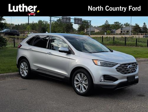 Ingot Silver Metallic 2019 Ford Edge Titanium