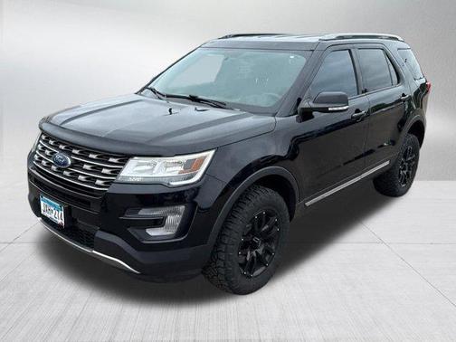 Shadow Black 2017 Ford Explorer XLT