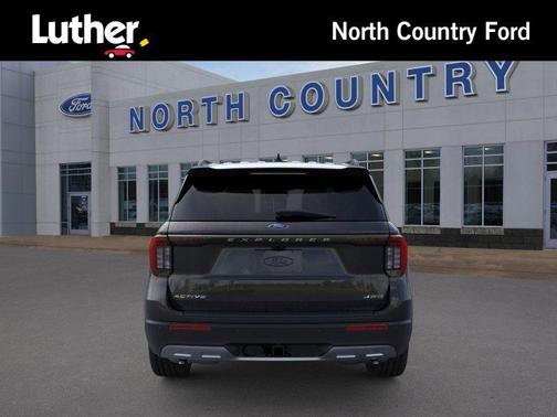 Agate Black Metallic 2026 Ford Explorer Active