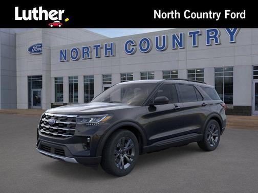 Agate Black Metallic 2026 Ford Explorer Active
