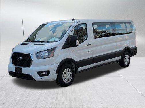 Oxford White 2024 Ford Transit-350 XLT