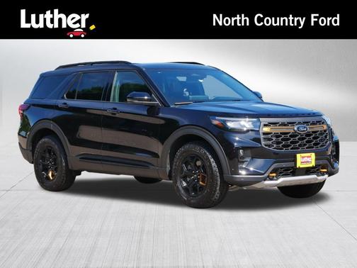 Agate Black Metallic 2026 Ford Explorer Tremor