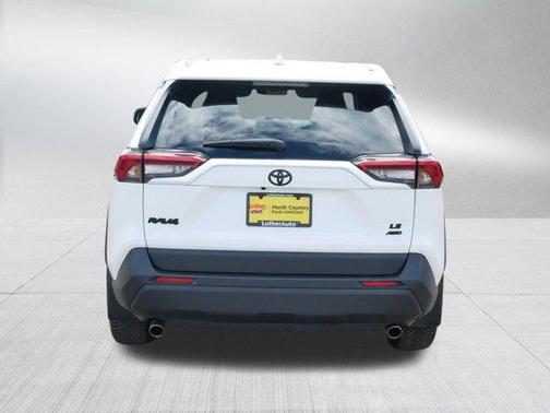 White 2022 Toyota RAV4 LE