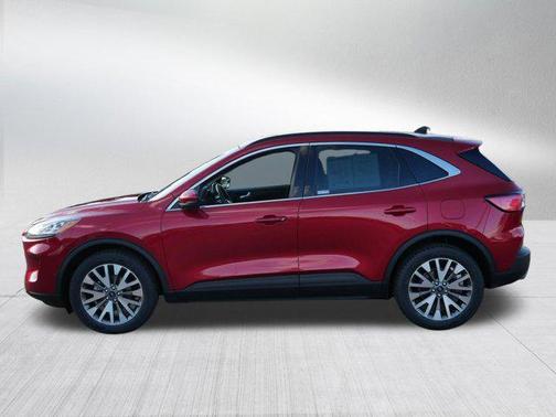 Rapid Red Metallic Tinted Clearcoat 2020 Ford Escape Titanium
