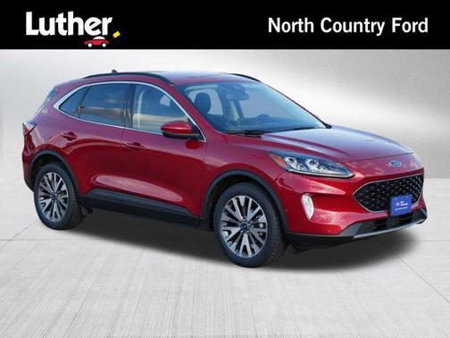 Rapid Red Metallic Tinted Clearcoat 2020 Ford Escape Titanium