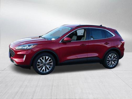 Rapid Red Metallic Tinted Clearcoat 2020 Ford Escape Titanium