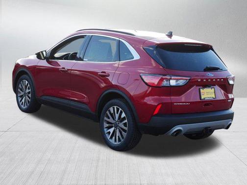 Rapid Red Metallic Tinted Clearcoat 2020 Ford Escape Titanium