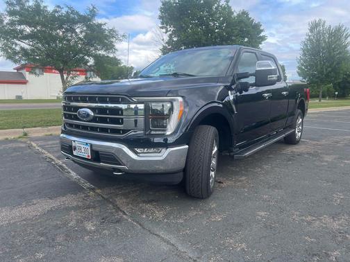 Antimatter Blue Metallic 2021 Ford F-150 Lariat