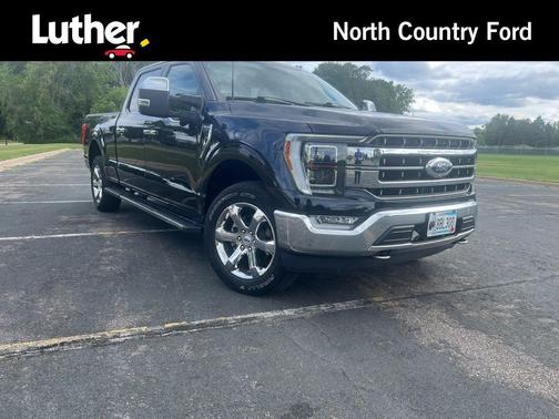 Antimatter Blue Metallic 2021 Ford F-150 Lariat
