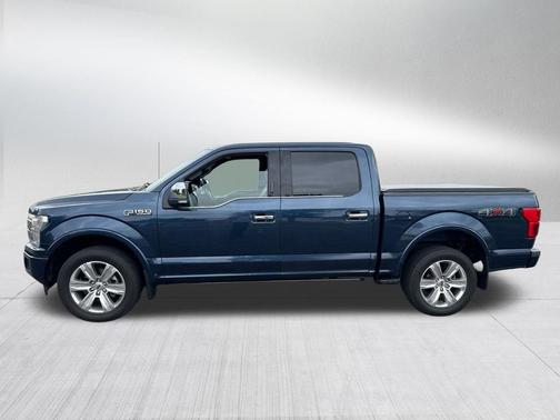 Blue Jeans Metallic 2020 Ford F-150 Platinum