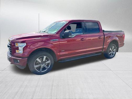 Ruby Red Metallic Tinted Clearcoat 2017 Ford F-150 XLT