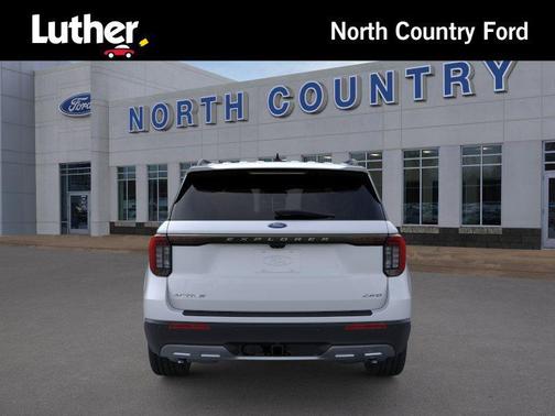 Space White Metallic 2026 Ford Explorer Active